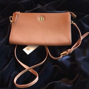Tory Burch clutch.